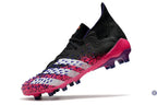 Predator Freak Lacets FG Superspectral - Noir/Blanc/Rose