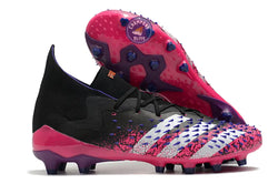 Image of Predator Freak Lacets FG Superspectral - Noir/Blanc/Rose