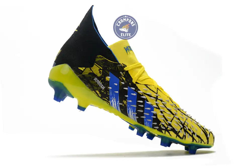 Image of Predator Freak Lacets FG X-Men Wolverine - Jaune/Bleu/Noir ÉDITION LIMITÉE