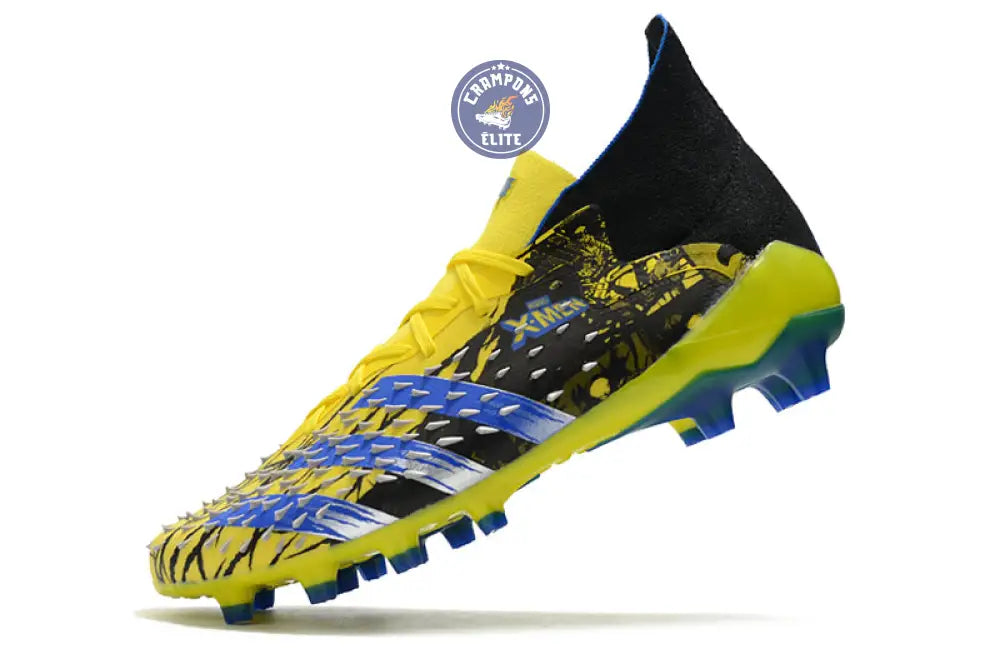 Image of Predator Freak Lacets FG X-Men Wolverine - Jaune/Bleu/Noir ÉDITION LIMITÉE
