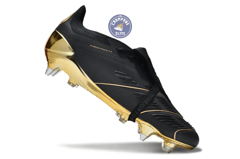 Image of Predator League Fold-over Tongue SG Belligold - Noir/Doré ÉDITION LIMITÉE