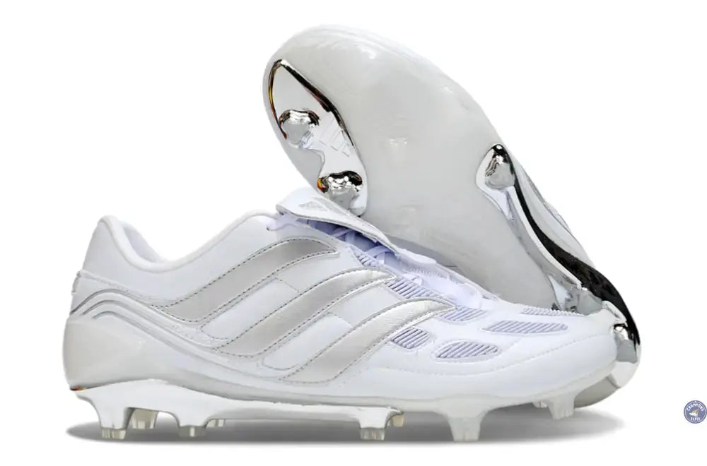 Image of PREDATOR PRECISION FG - BLANC/ARGENTÉ/ARGENTÉ ÉDITION LIMITÉE
