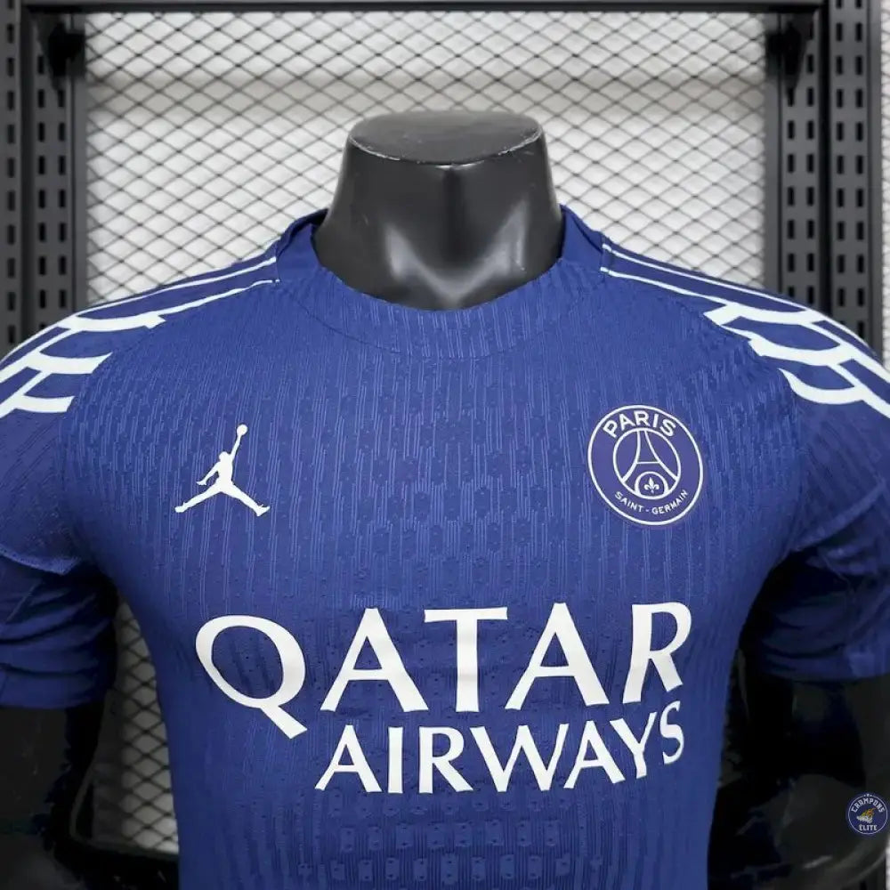 Image of PSG 2024/25 Fourth Jordan Bleu - Manches courtes PRO