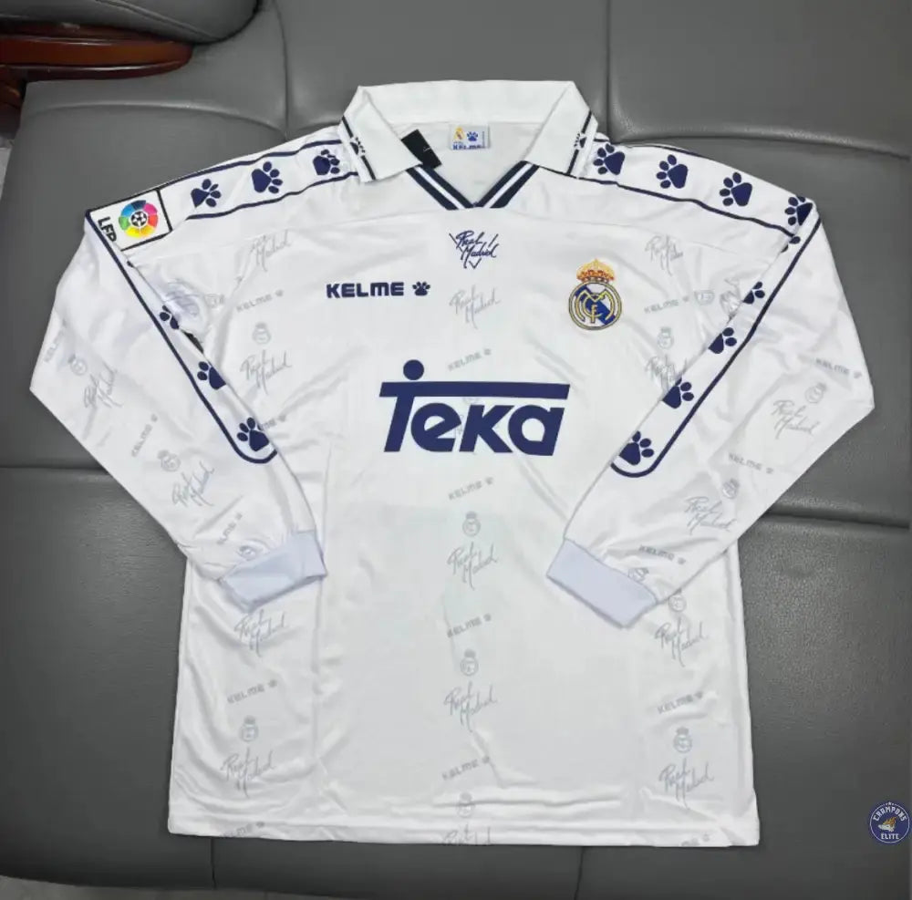 Image of Real Madrid 1995/96 Domicile à manches longues