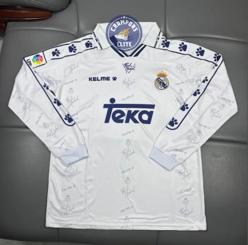 Image of Real Madrid 1995/96 Domicile à manches longues