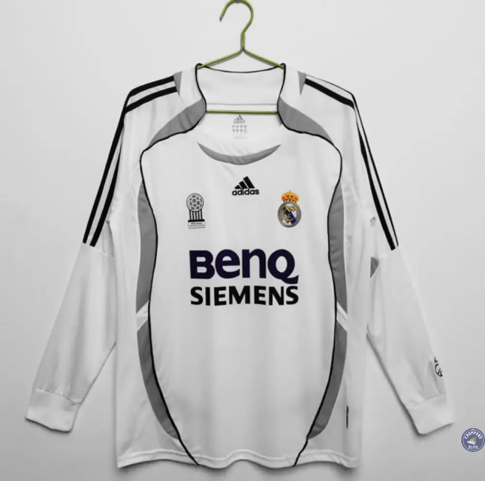 Real Madrid 2006/07 Domicile à manches longues