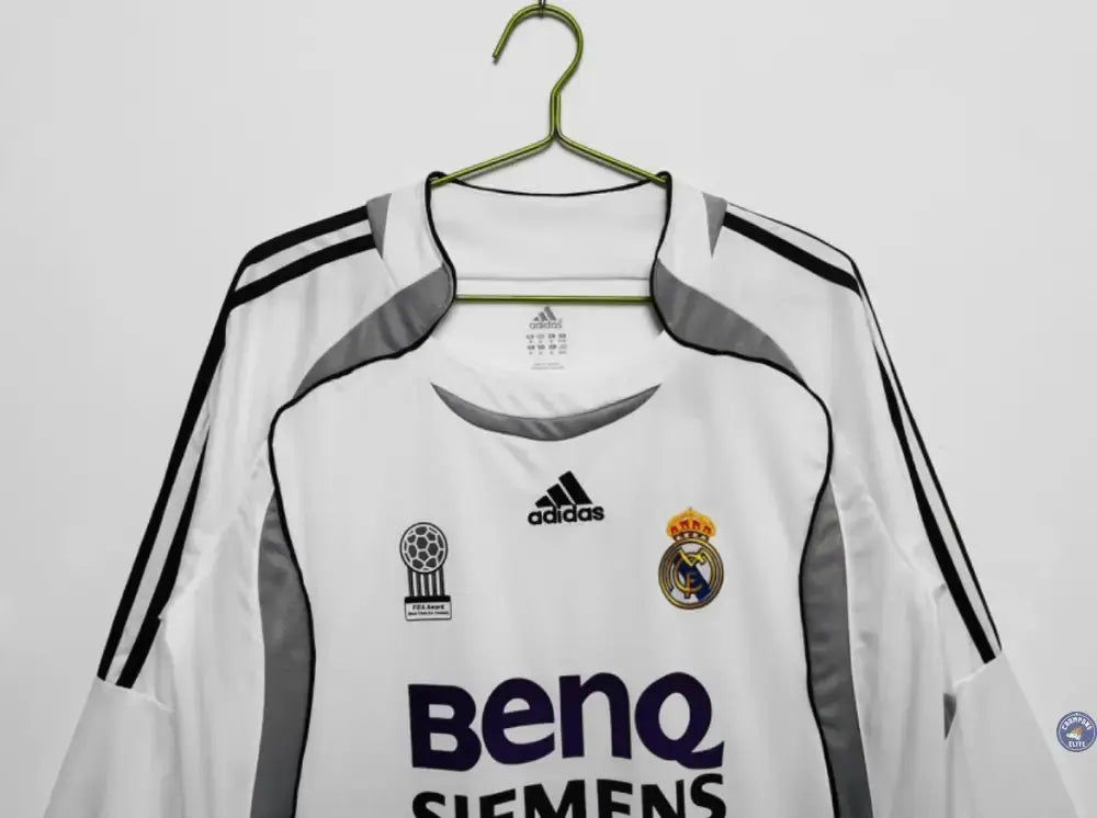 Real Madrid 2006/07 Domicile à manches longues