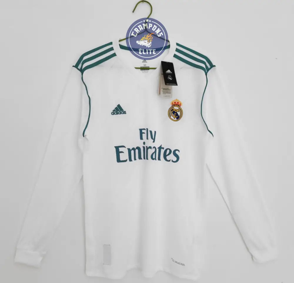 Real Madrid 2017/18 Domicile à manches longues