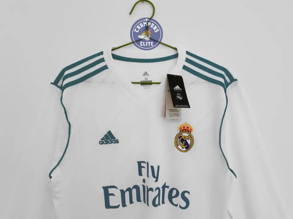 Real Madrid 2017/18 Domicile à manches longues