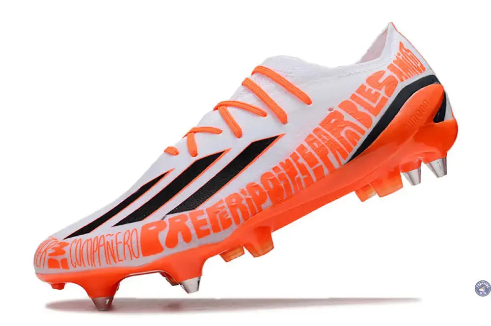 Image of Speedportal Messi.1 SG Balon te Adoro - Blanc/Noir/Rouge