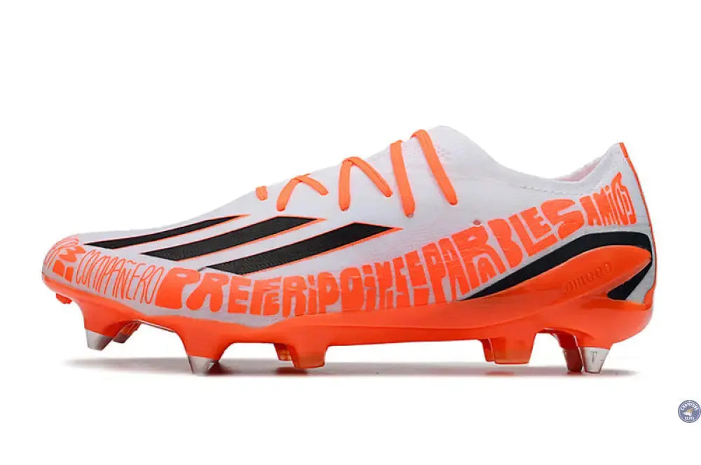 Speedportal Messi.1 SG Balon te Adoro - Blanc/Noir/Rouge