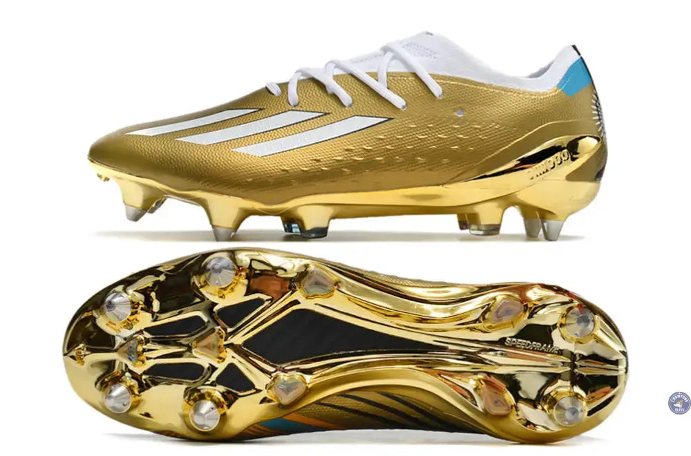 Image of Speedportal Messi.1 SG Leyenda - Doré/Blanc/Bleu ÉDITION LIMITÉE