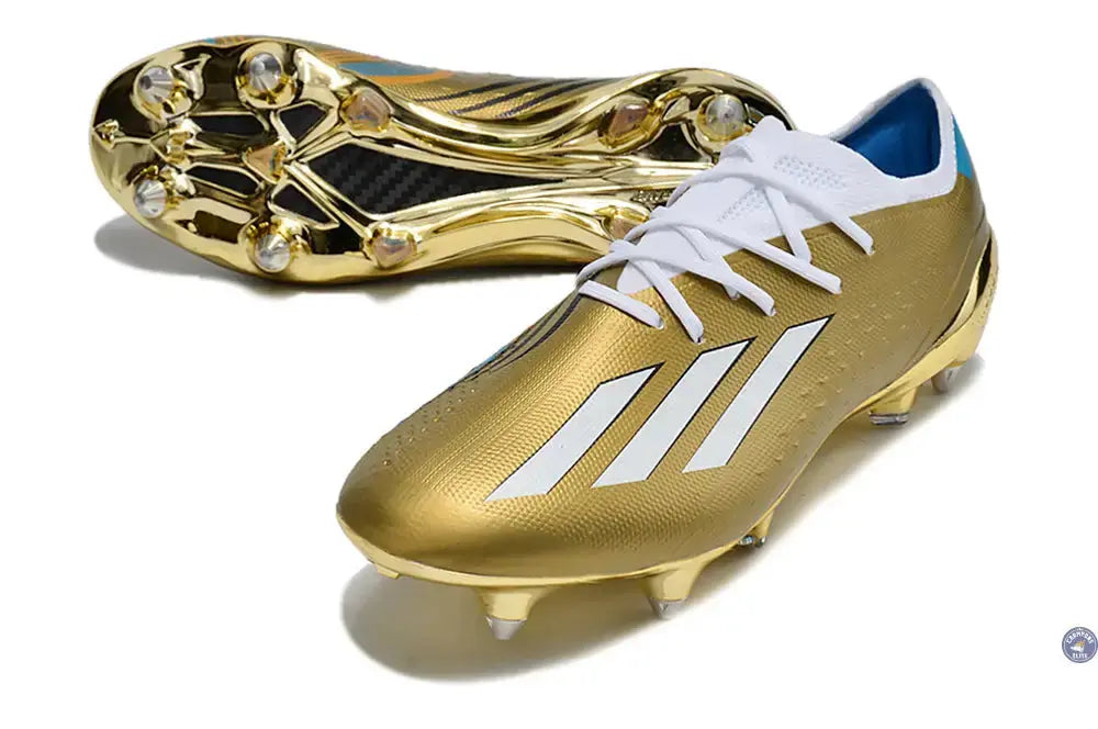 Speedportal Messi.1 SG Leyenda - Doré/Blanc/Bleu ÉDITION LIMITÉE