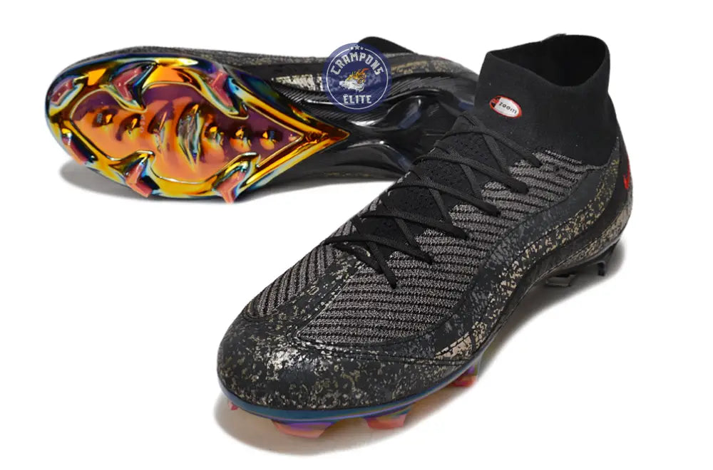 Superfly 10 Air Max 95 FG - Noir/Solar Red