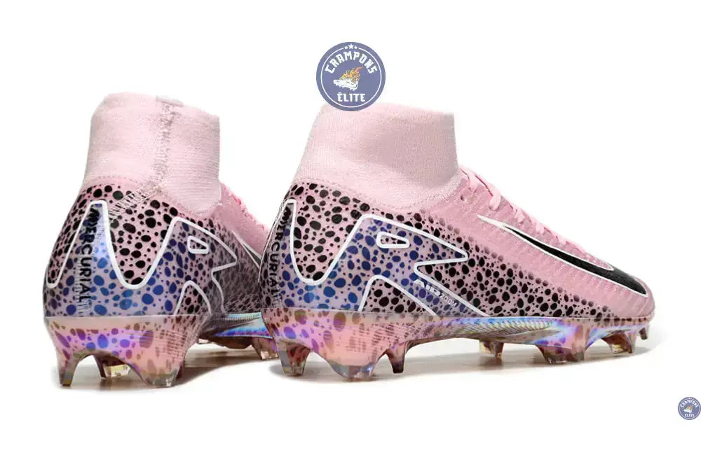 Image of Superfly 10 Nike By You FG - Rose Motif Noir