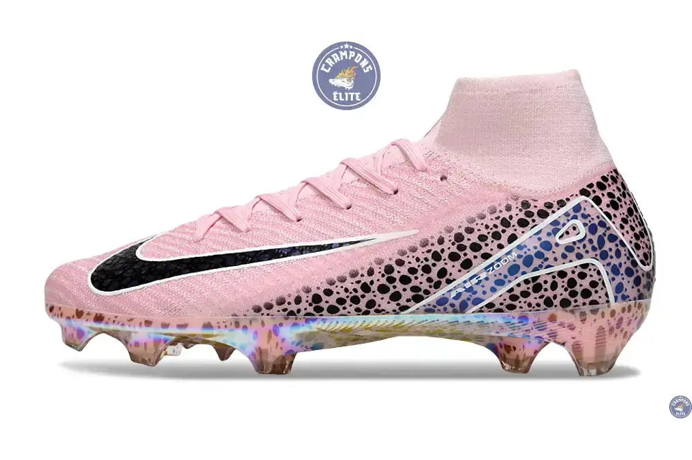 Image of Superfly 10 Nike By You FG - Rose Motif Noir