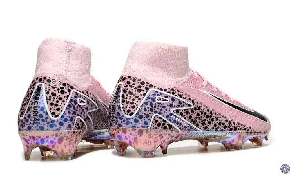 Image of Superfly 10 Nike By You FG - Rose Motif Noir