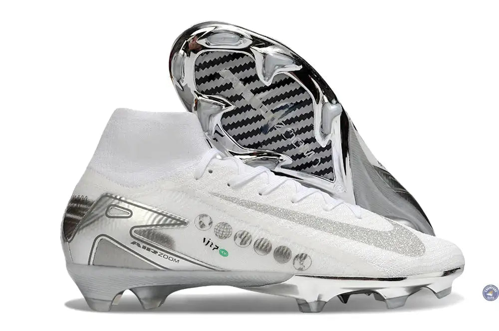 Image of Superfly 10 Vinicius Trophie The Best FG - Blanc/Argent