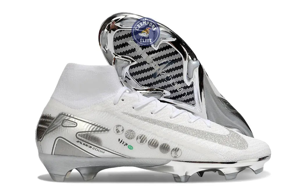 Image of Superfly 10 Vinicius Trophie The Best FG - Blanc/Argent