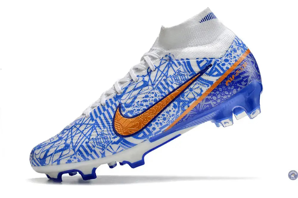 Superfly 9 Elite CR7 FG ’Azulejo’ Bleu/Doré