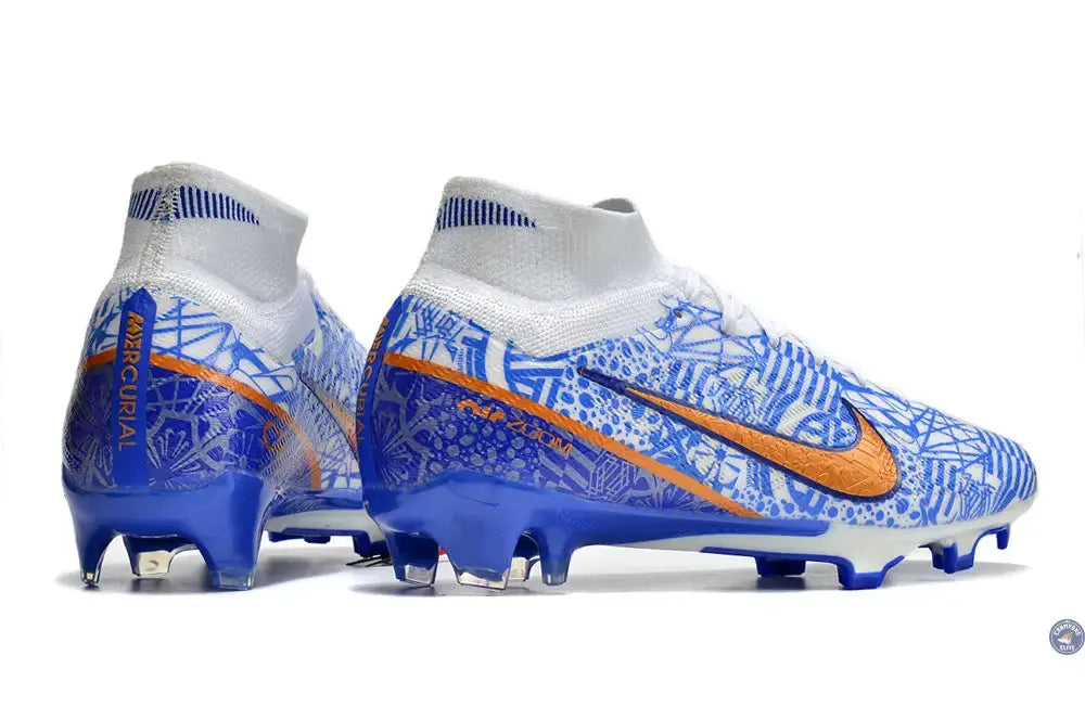 Superfly 9 Elite CR7 FG ’Azulejo’ Bleu/Doré