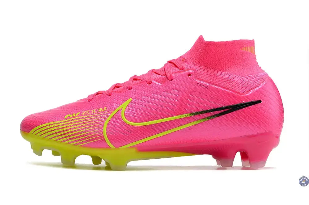 Superfly 9 Elite FG Luminous - Rose/Jaune Fluo