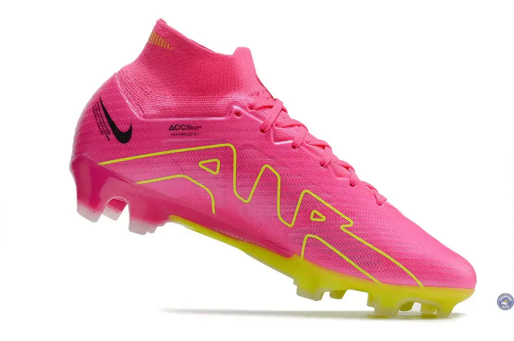 Superfly 9 Elite FG Luminous - Rose/Jaune Fluo