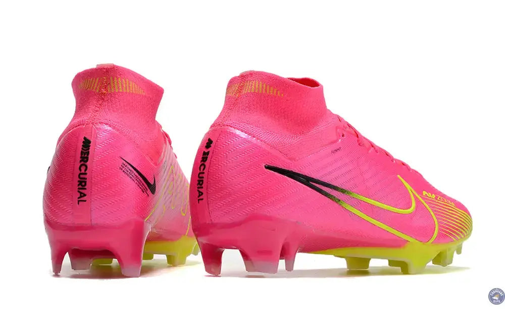 Superfly 9 Elite FG Luminous - Rose/Jaune Fluo