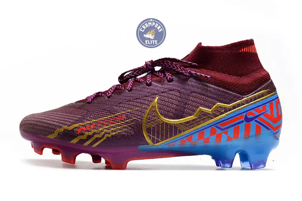 Image of Superfly 9 Elite FG Mbappé Personal Edition - Bordeaux/Doré