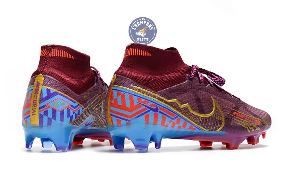 Image of Superfly 9 Elite FG Mbappé Personal Edition - Bordeaux/Doré