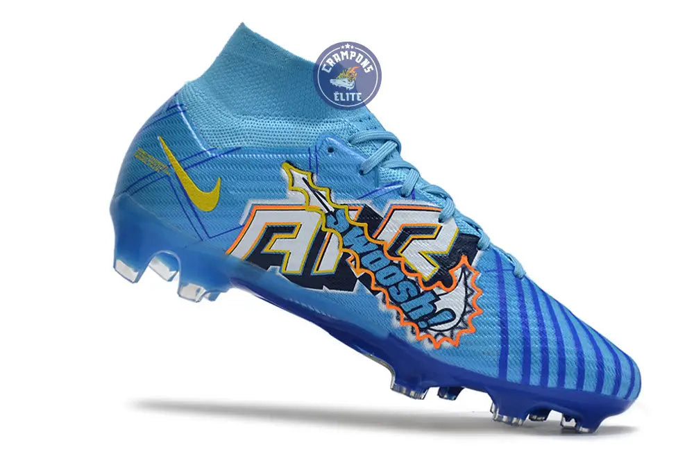 Image of Superfly 9 Elite FG ’Motivation Pack’ x Mbappe Bleu/Jaune