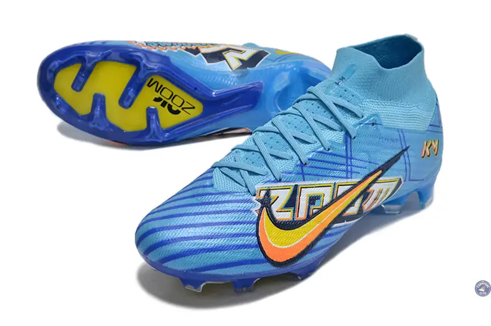Image of Superfly 9 Elite FG ’Motivation Pack’ x Mbappe Bleu/Jaune