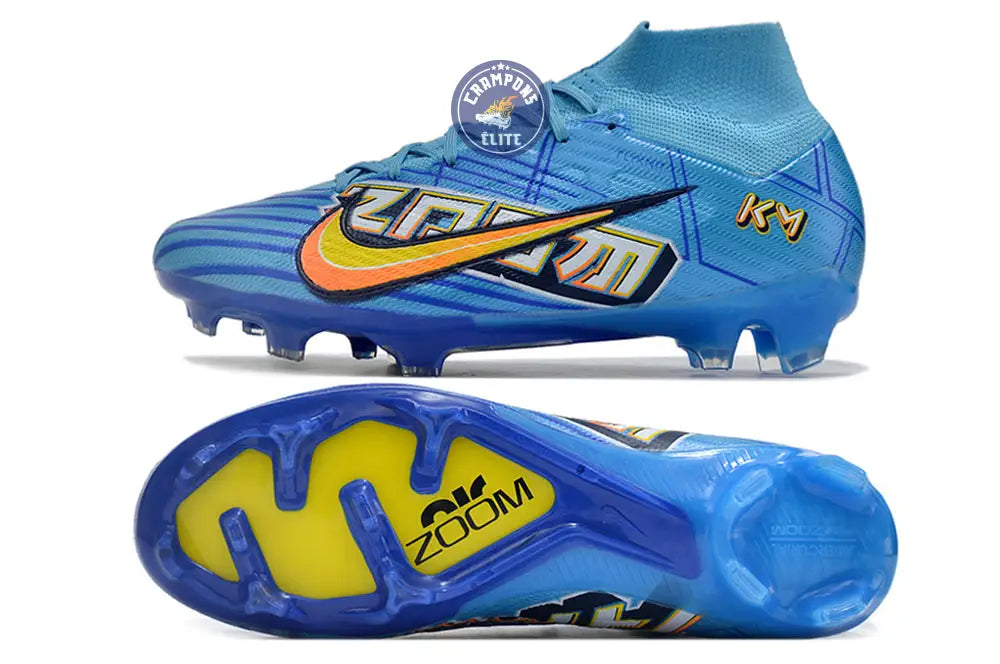 Image of Superfly 9 Elite FG ’Motivation Pack’ x Mbappe Bleu/Jaune