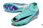 Superfly 9 Elite FG Peak Ready Bleu Turquoise Vert Violet