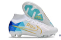Superfly 9 Elite FG x Enzo Fernandez Blanc/Bleu/Or
