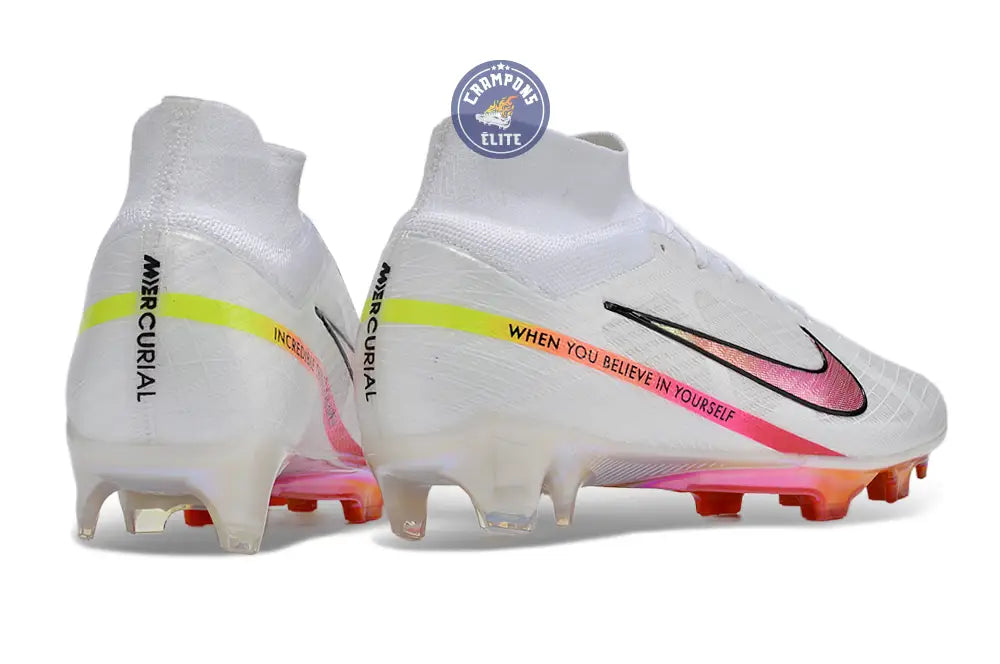 Superfly 9 Elite FG x Marcus Rashford Blanc/Rose