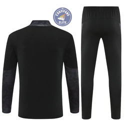 Image of Survêtement d’entraînement demi-zip - AC Milan 2025/2026 - Gris/Noir/Rouge