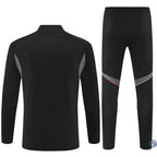 Survêtement d’entraînement demi-zip - Ajax 2025/2026 - Noir/Gris/Rouge