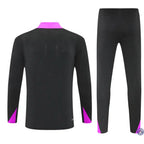 Survêtement d’entraînement demi-zip - Angleterre 2025/2026 - Noir/Violet