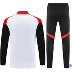 Survêtement d’entraînement demi-zip - Arsenal 2025/2026 - Blanc/Noir/Rouge