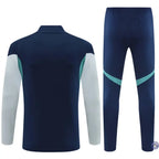 Survêtement d’entraînement demi-zip - Arsenal 2025/2026 - Bleu/Bleu Turquoise/Gris