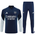 Survêtement d’entraînement demi-zip - Arsenal 2025/2026 - Bleu/Bleu Turquoise/Gris