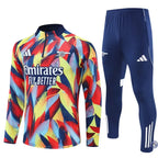Survêtement d’entraînement demi-zip - Arsenal 2025/2026 - Bleu Marine/Multicolor