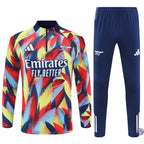 Survêtement d’entraînement demi-zip - Arsenal 2025/2026 - Bleu Marine/Multicolor