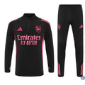 Survêtement d’entraînement demi-zip - Arsenal 2025/2026 - Noir/Rose
