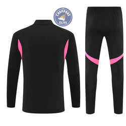 Image of Survêtement d’entraînement demi-zip - Arsenal 2025/2026 - Noir/Rose