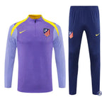 Survêtement d’entraînement demi-zip - Atlético Madrid 2025/2026 - Violet/Bleu Marine/Jaune
