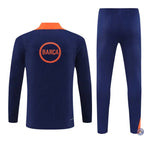 Survêtement d’entraînement demi-zip - Barcelone 2025/2026 - Bleu/Orange