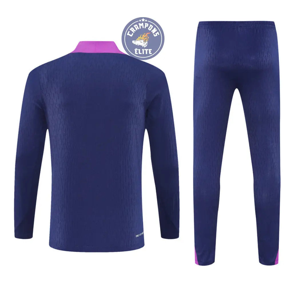 Survêtement d’entraînement demi-zip - Barcelone 2025/2026 - Bleu/Violet