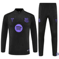 Survêtement d’entraînement demi-zip - Barcelone 2025/2026 - Noir/Violet